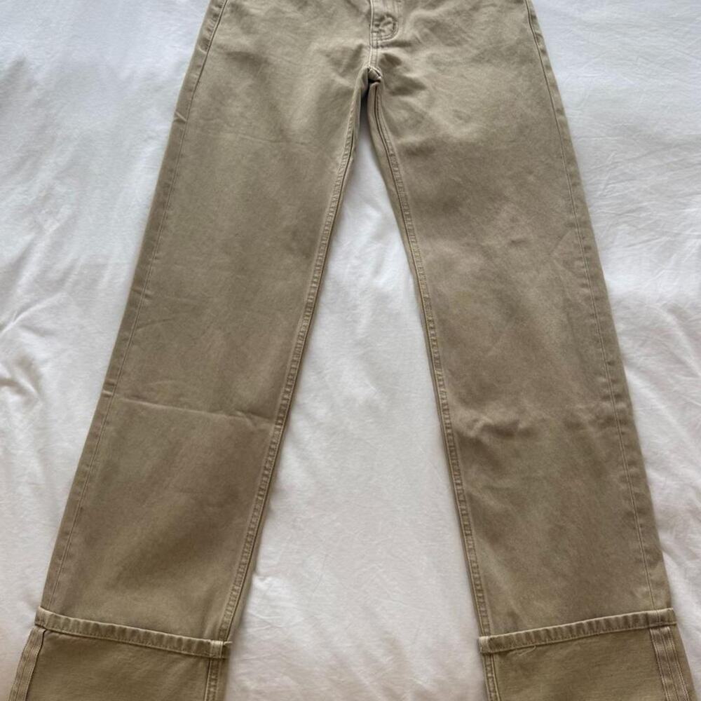 With jean Agnes Jeans in Stone washed